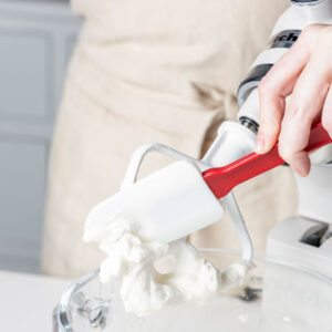 Spatula on mixing bowl