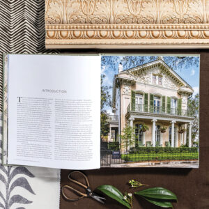 Garden District internal spread with historic home