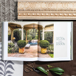 Garden District internal spread with historic home