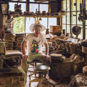 Man sitting on a chair