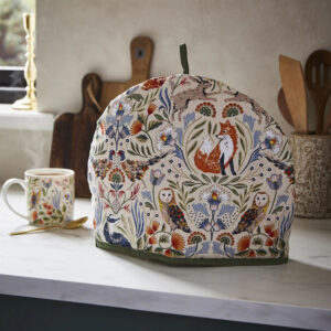Blackthorn Tea Cosy on kitchen counter