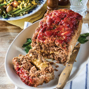 Cheesy meatloaf