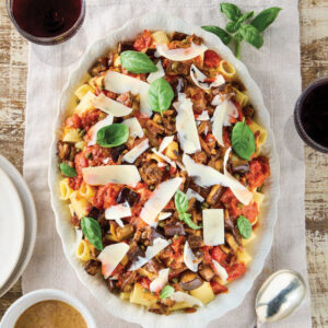 Food platter with various color