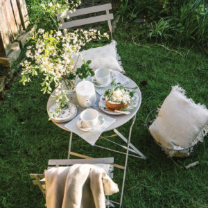 Backyard tea