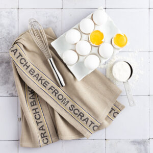 BFS Busatti Linen Towel Styled