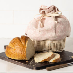 Pink Bread Basket