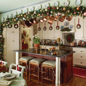 Christmas kitchen