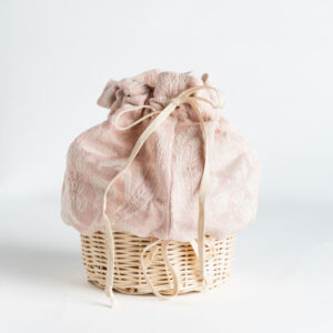 Pink Bread Basket