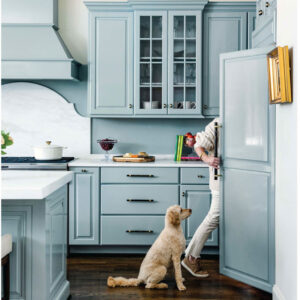 Blue kitchen