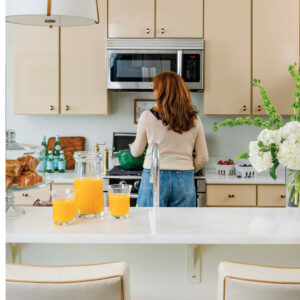 Kitchen with white accents
