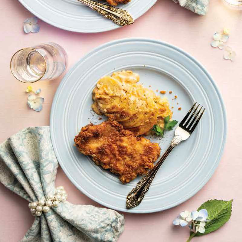 Chicken and potatoes