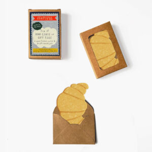 Croissant thank you cards
