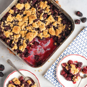 Berry cobbler