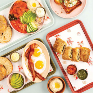 Lunch spread