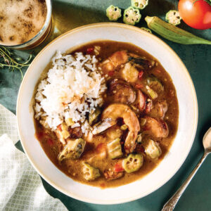 Seafood gumbo