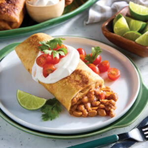 Bean Chimichanga
