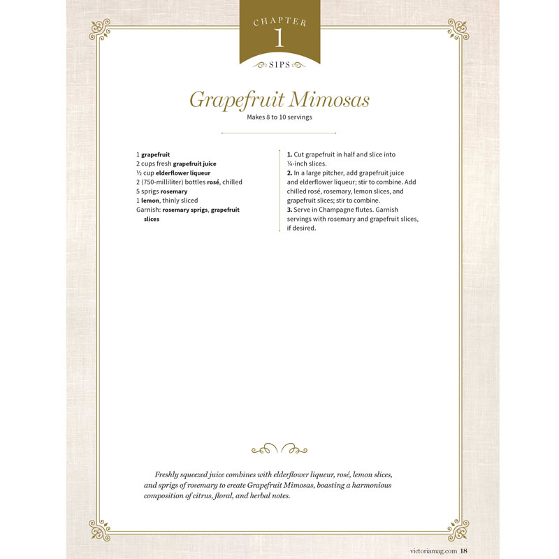 Grapefruit Mimosa recipe