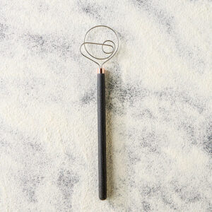 Floaty Goat dough whisk in flour
