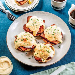 Cajun egg Benedict