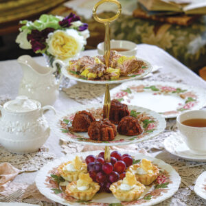Tier of tea