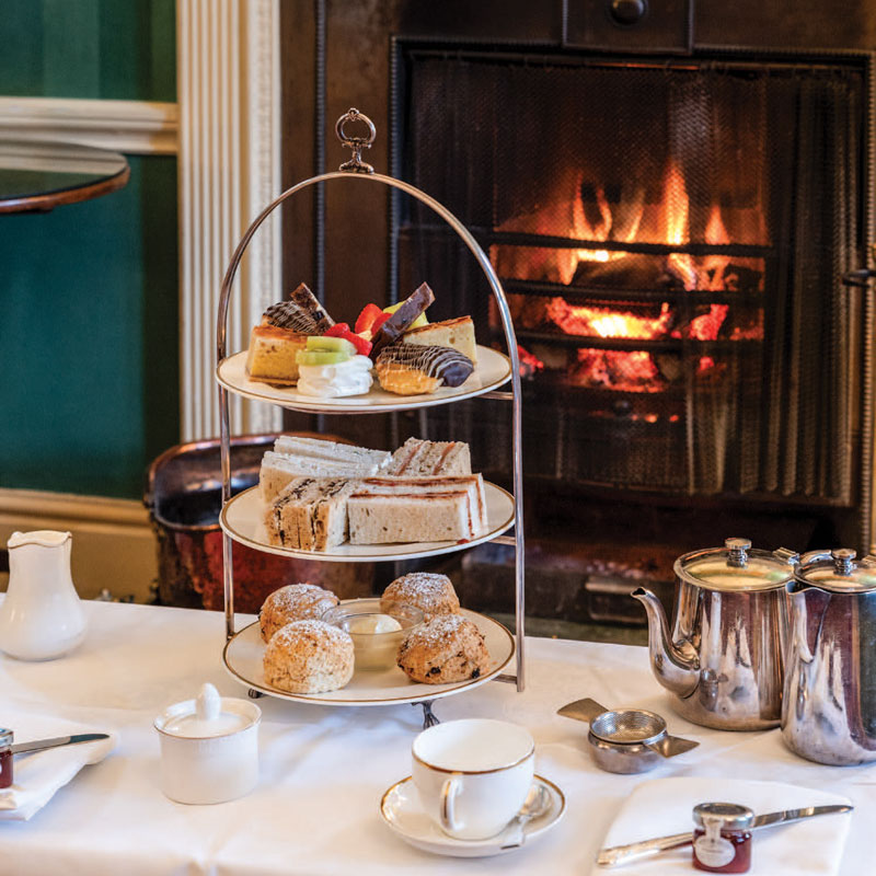 tea setting