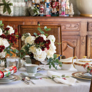 Table setting for tea