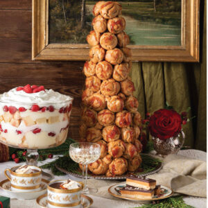Holiday food display