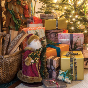Presents under tree