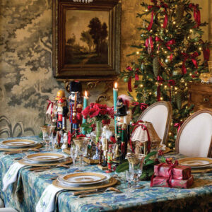 Christmas table setting
