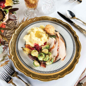 Thanksgiving plate
