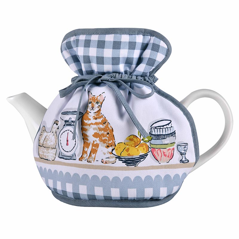 Pantry Cats tea cosy muff